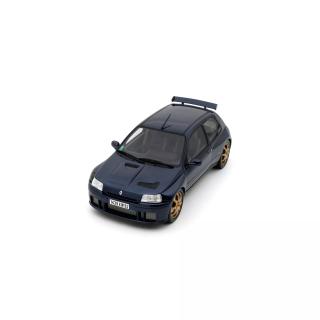 Renault Clio Williams Maxi \"Kit Car\" Blue Sport 1995 OttO mobile Project Cars 1:18 Resinemodell (Türen, Motorhaube... nicht zu öffnen!)